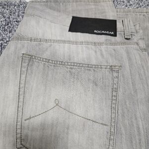 Vintage Rocawear Men's Light Gray Jeans